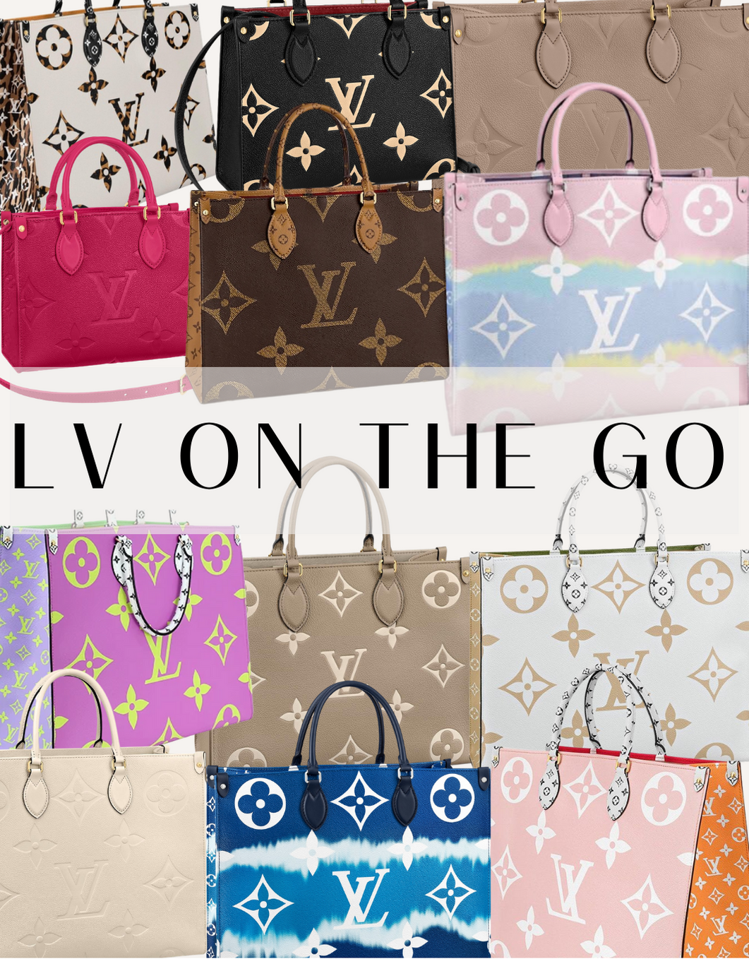 Introducing: the Louis Vuitton Onthego Tote is Now Available in