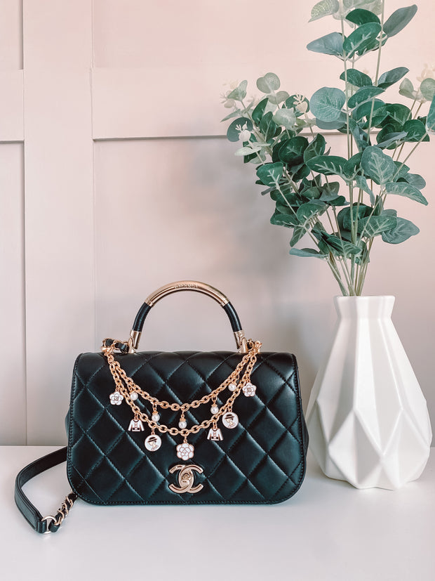 Little Luxuries Designs Louis Vuitton Style Double Fleur Handbag Strap Extender
